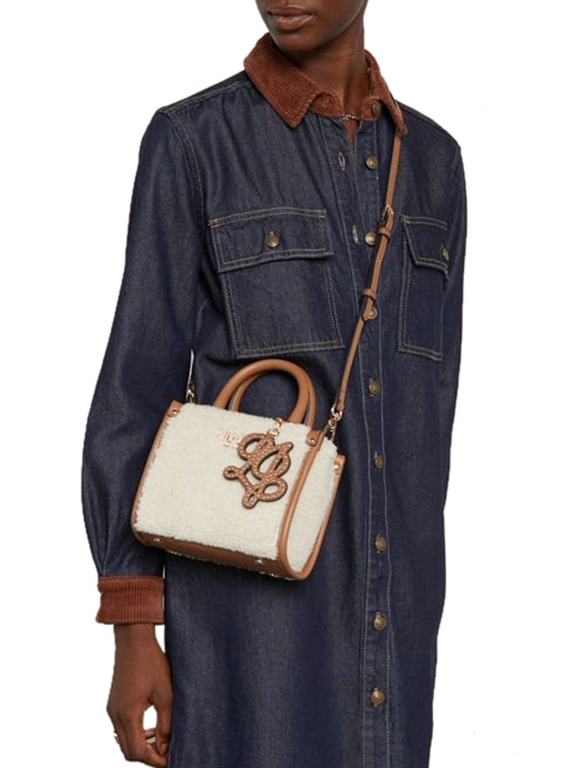LIUJO ACCESSORI1 Borsa a Tracolla Liu Jo - Crema CREAM