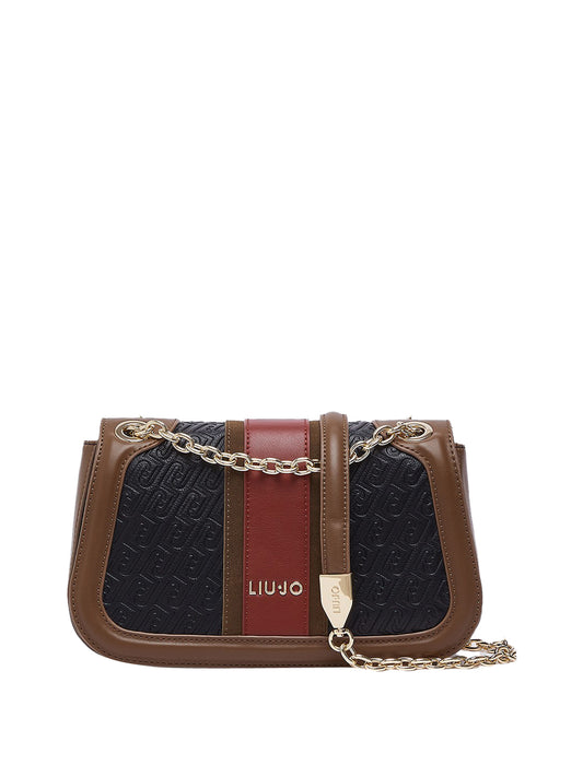 LIUJO ACCESSORI1 Borsa A Tracolla Media Liu Jo - Nero BLACK
