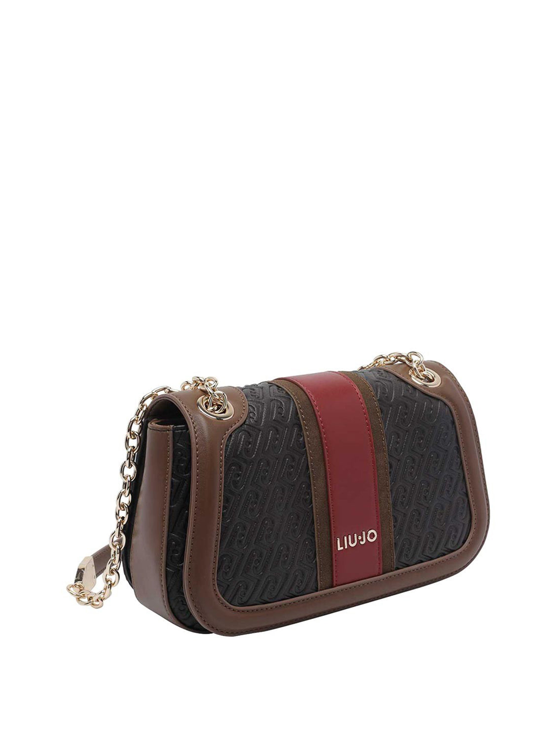 LIUJO ACCESSORI1 Borsa A Tracolla Media Liu Jo - Marrone Scuro Deep Brown