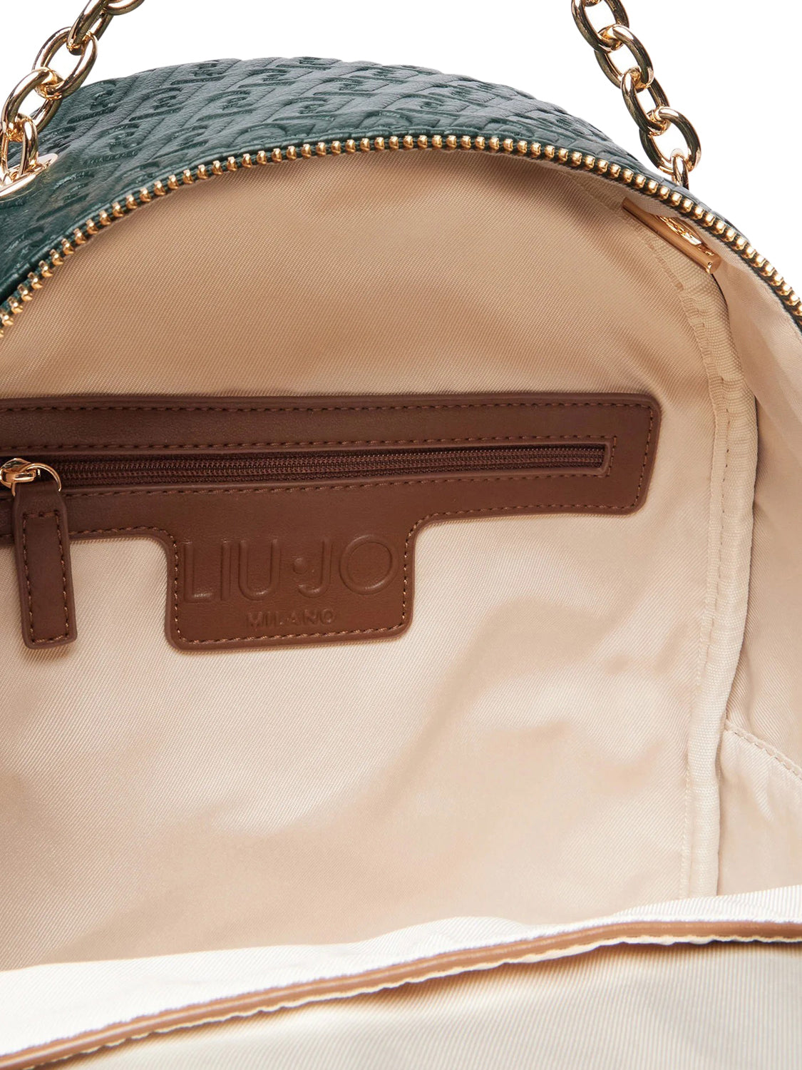 LIUJO ACCESSORI1 Zaino Con Logo Monogram Liu Jo - Foresta Foresta