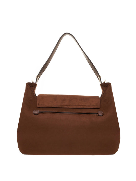 LIUJO ACCESSORI1 Liu Jo Borsa A Tracolla Boston Tabacco Tabacco