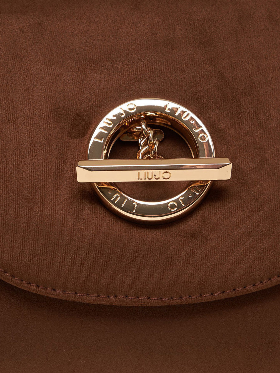 LIUJO ACCESSORI1 Liu Jo Borsa A Tracolla Boston Tabacco Tabacco