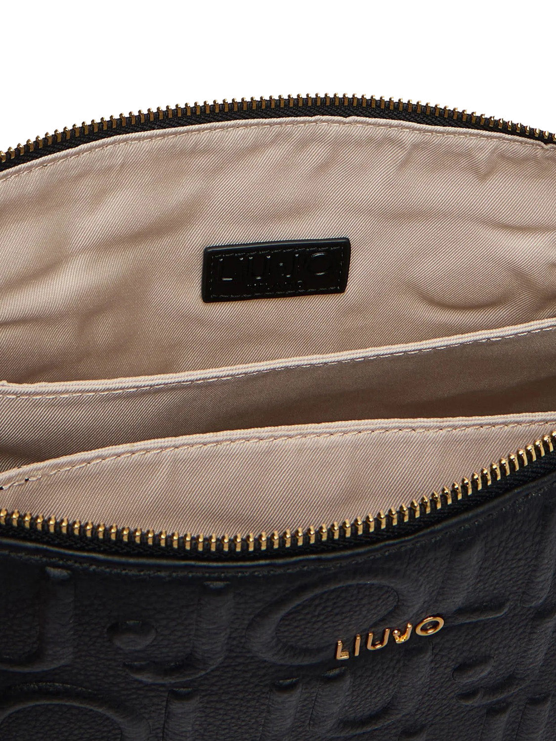 LIUJO ACCESSORI1 Borsa A Tracolla Logo Piccola Liu Jo - Nero BLACK