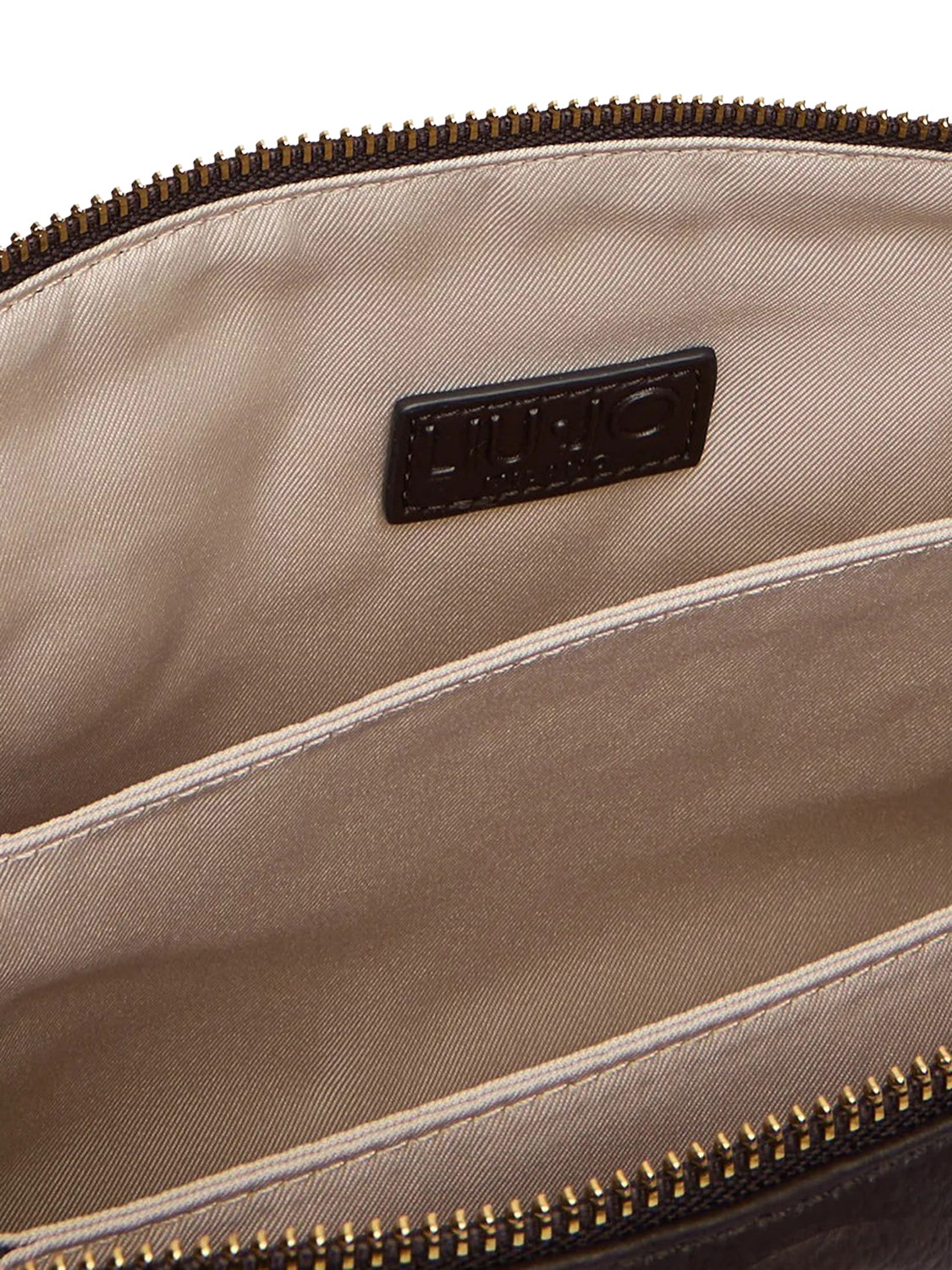 LIUJO ACCESSORI1 Borsa A Tracolla Logo Piccola Liu Jo - Marrone Scuro Deep Brown