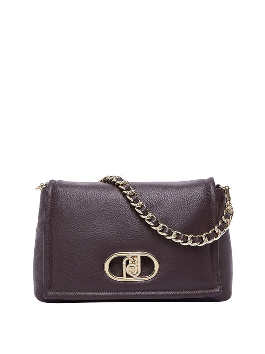 LIUJO ACCESSORI1 Liu Jo Borsa A Tracolla Lapuffy Melanzana MELANZANA