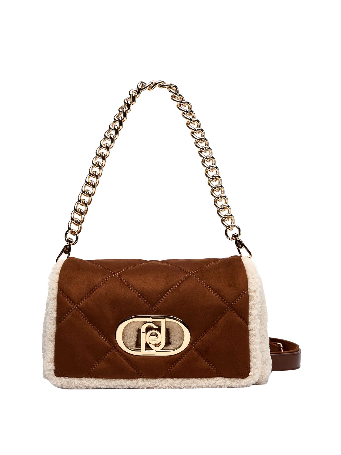LIUJO ACCESSORI1 Borsa LaPuffy In Teddy Liu Jo - Crema CREAM