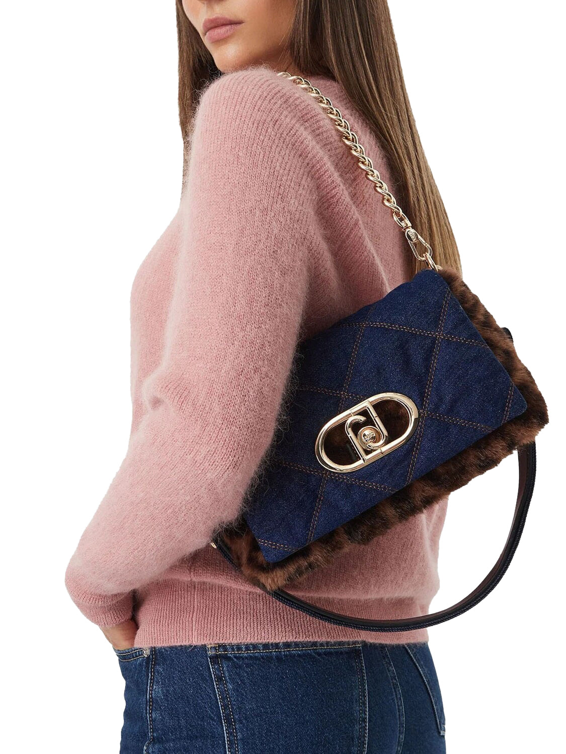 LIUJO ACCESSORI1 Borsa a Tracolla Cross Over Liu Jo - Denim Blu denim