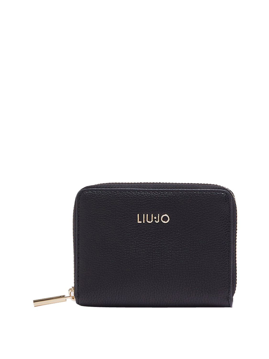 LIUJO ACCESSORI1 Liu Jo Portafoglio Logo Frontale Nero BLACK