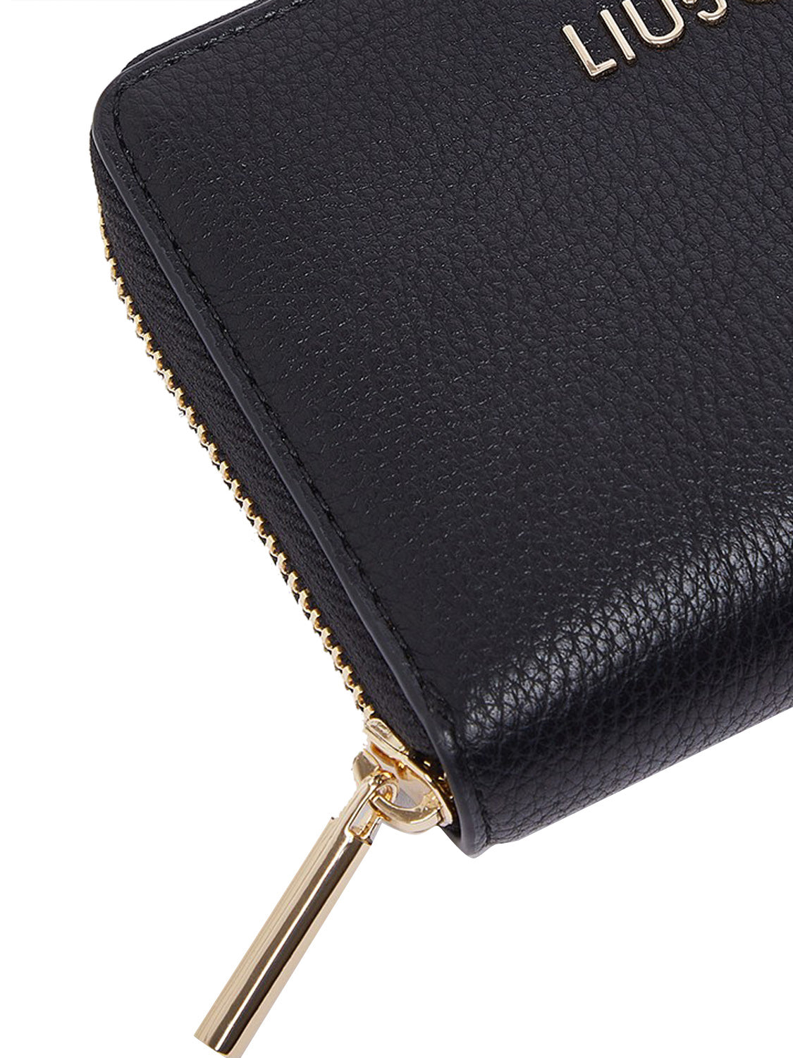 LIUJO ACCESSORI1 Liu Jo Portafoglio Logo Frontale Nero BLACK