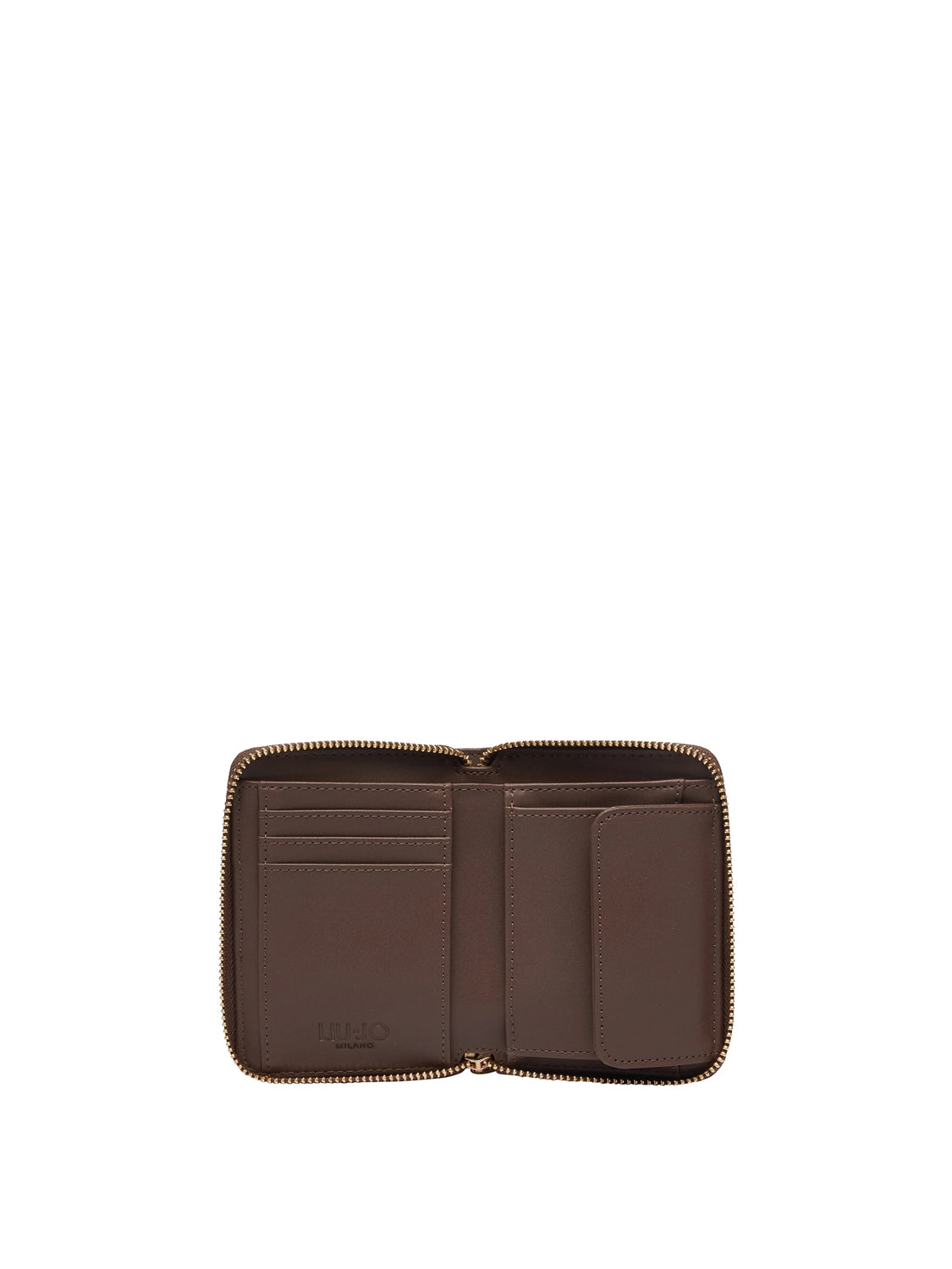 LIUJO ACCESSORI1 Portafoglio Piccolo Con Zip Liu Jo - Marrone Scuro Dark Mocha
