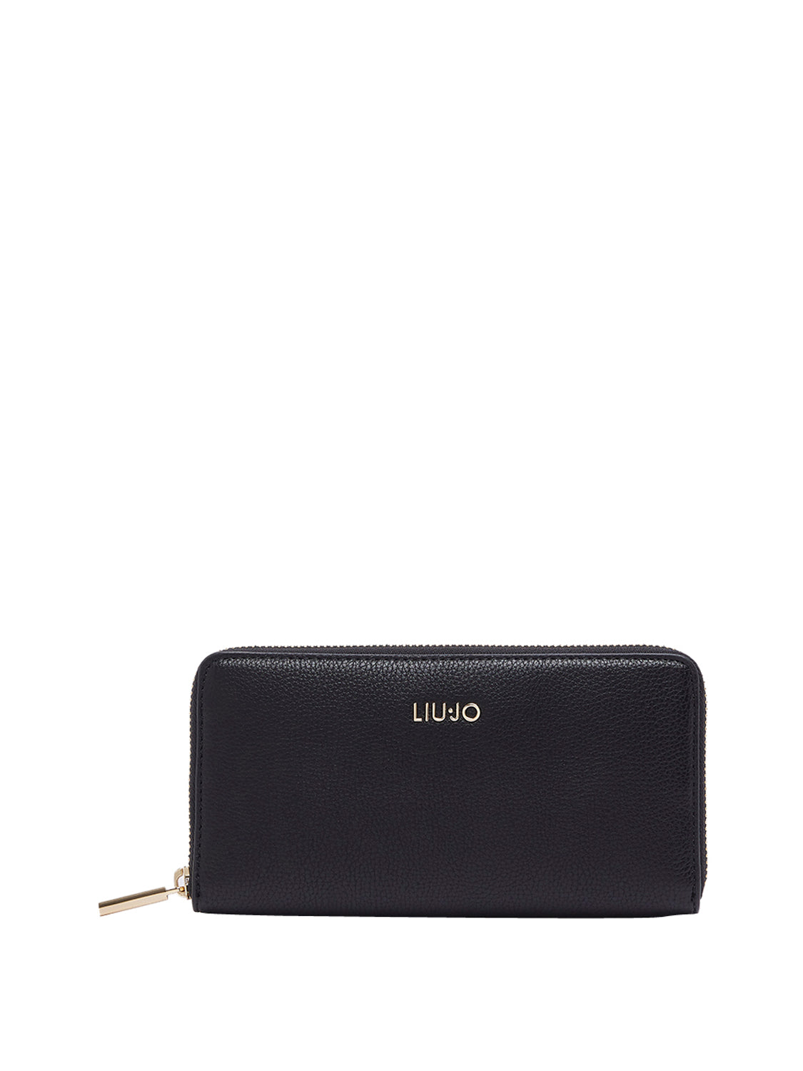 LIUJO ACCESSORI1 Liu Jo Portafoglio Logo Frontale Nero BLACK