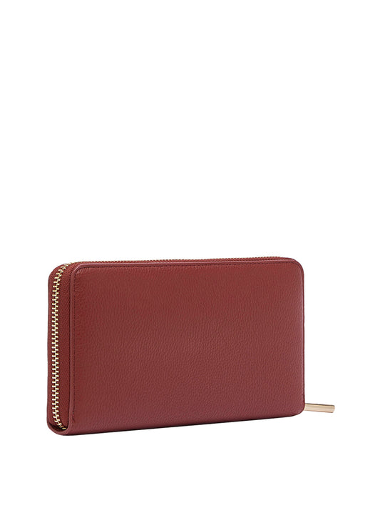 LIUJO ACCESSORI1 Liu Jo Portafoglio Logo Frontale Rosso Brick Red