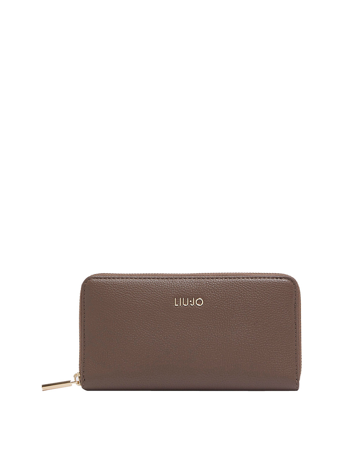 LIUJO ACCESSORI1 Liu Jo Portafoglio Logo Frontale Dark Mocha Dark Mocha