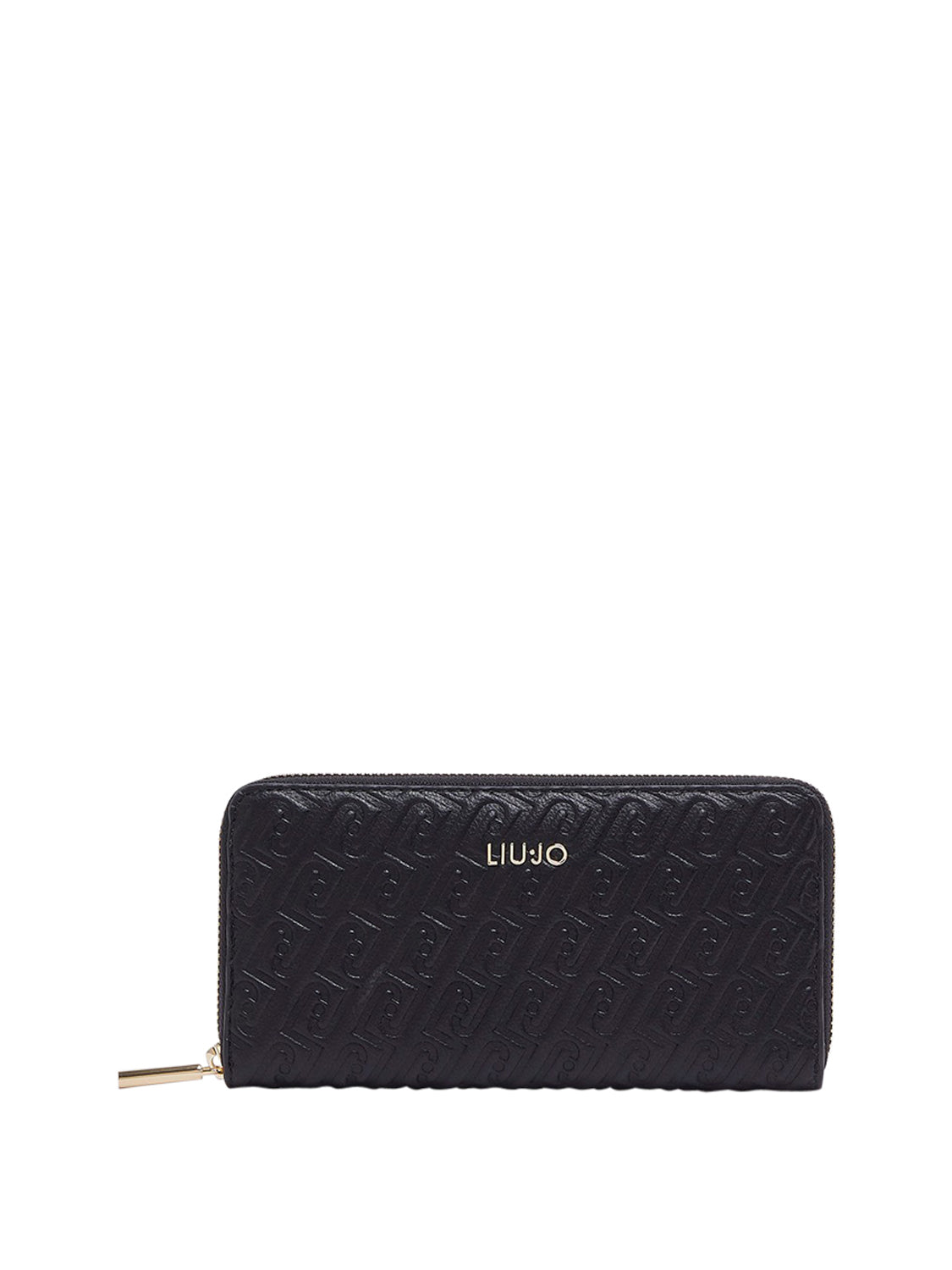 LIUJO ACCESSORI1 Portafoglio Grande Monogram Debossed Liu Jo - Nero BLACK