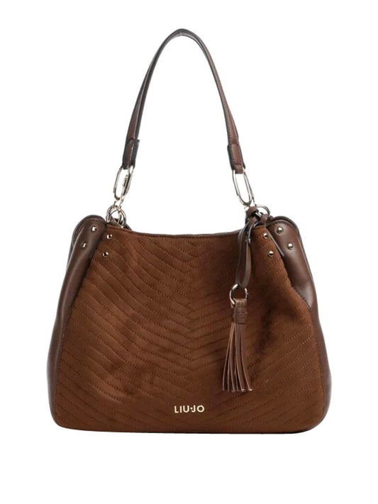 LIUJO ACCESSORI1 Borsa Cirry M Satchel Liu Jo - Tabacco Tabacco