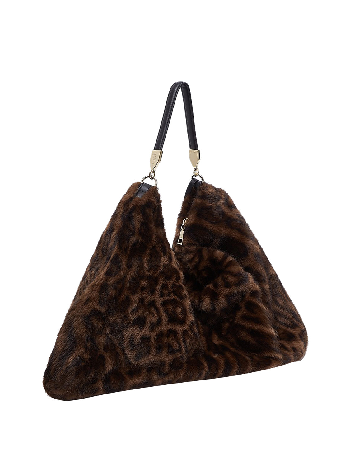 LIUJO ACCESSORI1 Borsa Grande In Pelliccia Sintetica Liu Jo - Maculato Macul.Naturale