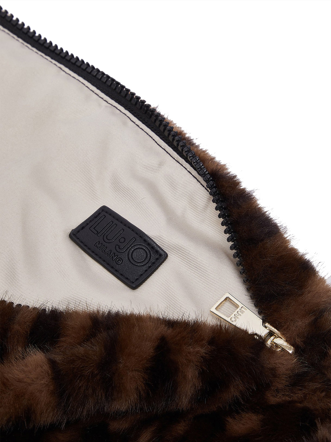 LIUJO ACCESSORI1 Borsa Grande In Pelliccia Sintetica Liu Jo - Maculato Macul.Naturale