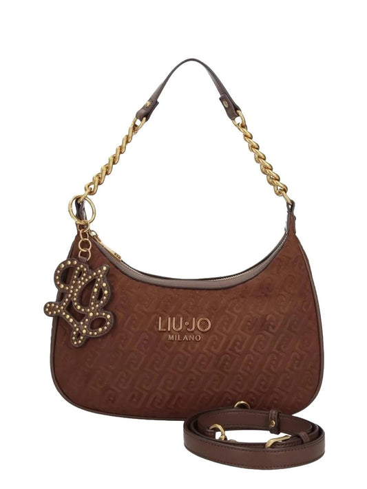 LIUJO ACCESSORI1 Borsa Hobo Ridhi S Liu Jo - Tabacco Tabacco