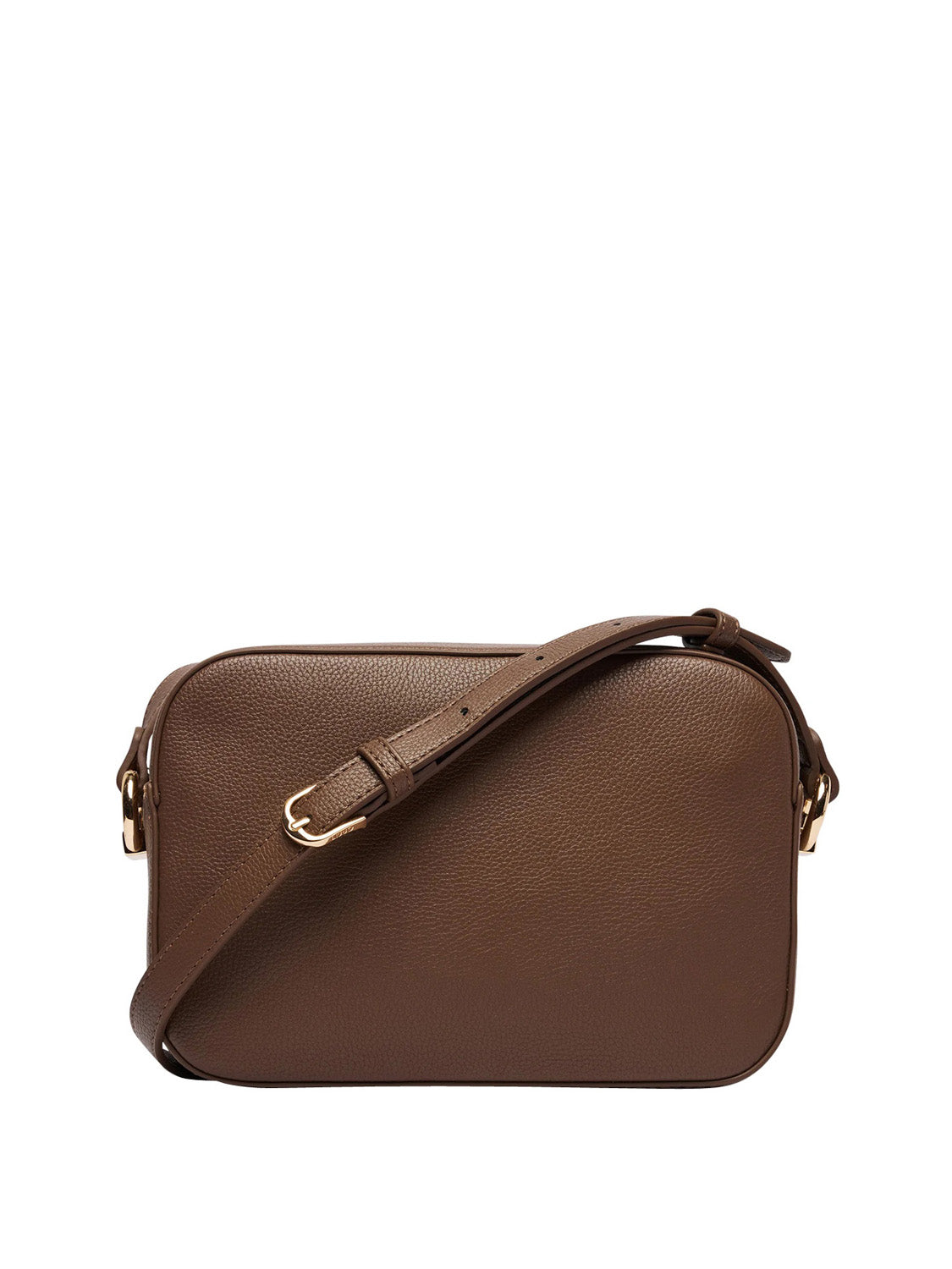 LIUJO ACCESSORI1 Liu Jo Borsa A Tracolla Media Logo Frontale Dark Mocha Dark Mocha