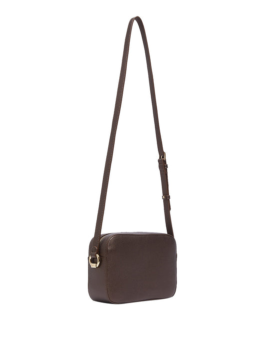 LIUJO ACCESSORI1 Liu Jo Borsa A Tracolla Media Logo Frontale Testa Di Moro T.Moro Met.