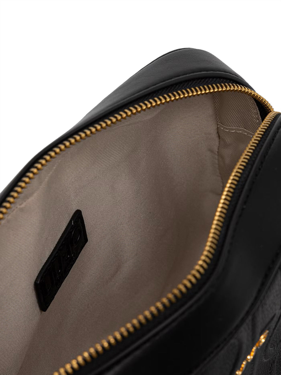 LIUJO ACCESSORI1 Liu Jo Borsa A Tracolla Logo Frontale Nero BLACK