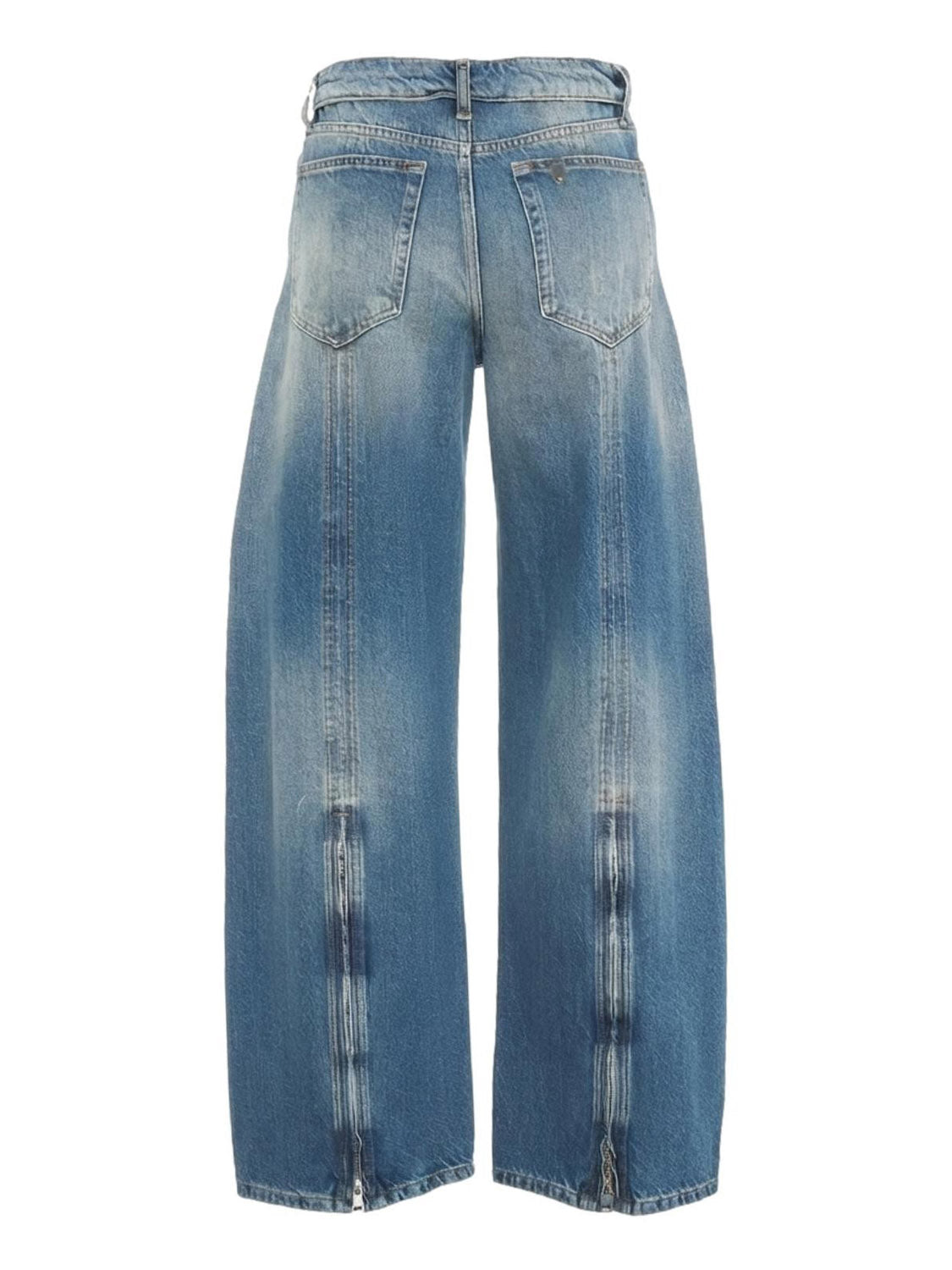 LIUJO CAPSULE ELODIE Liu Jo Jeans Con Zip Deorativa Denim Den.Blue Vint.Zip Wa