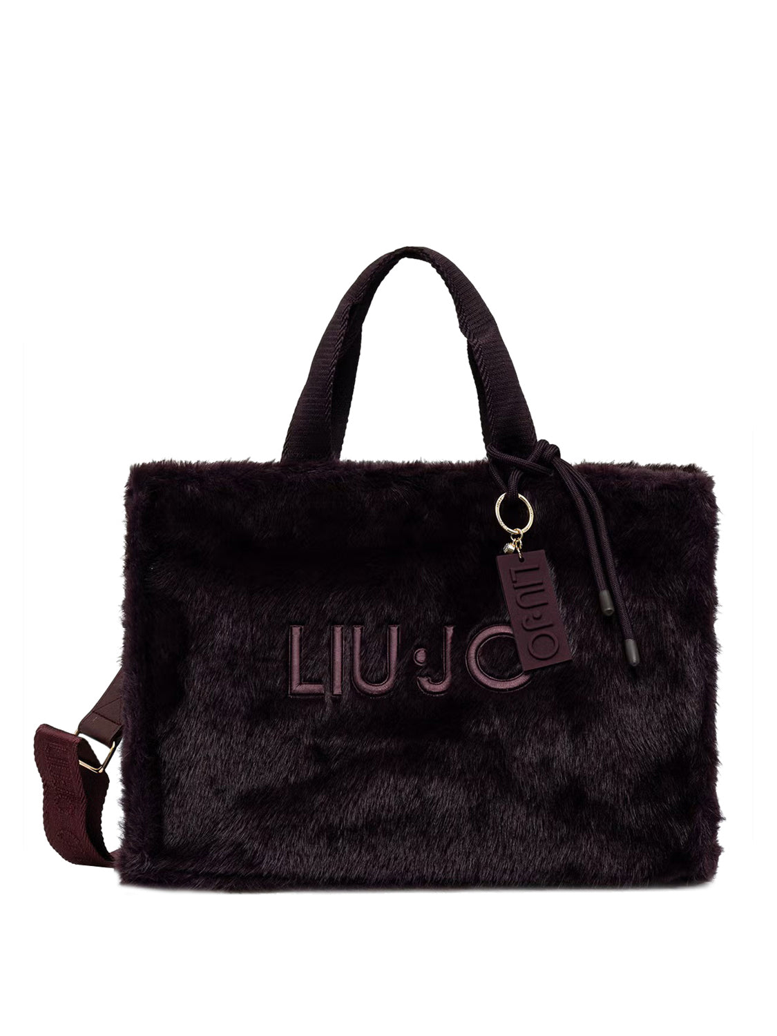 Liu Jo Borsa Tote Grande In Tessuto Teddy Liu Jo - Red RED