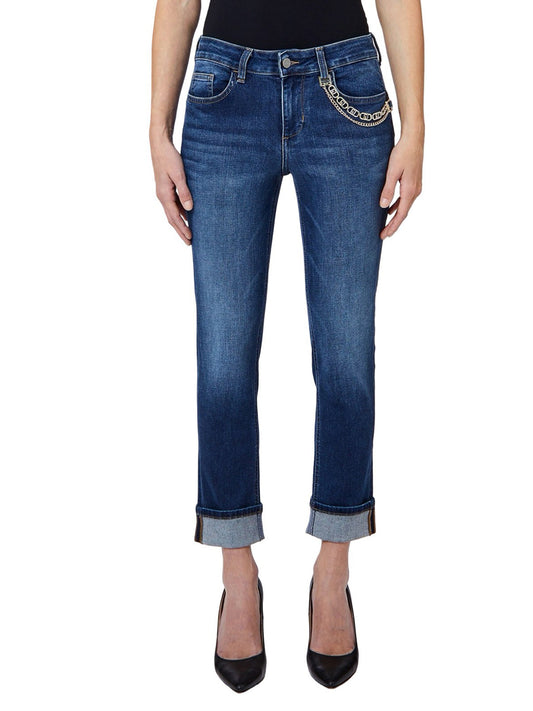 LIUJO DENIM Jeans Skinny Monroe Liu Jo - Denim Blue Den.Blue Dk.Twist Wa