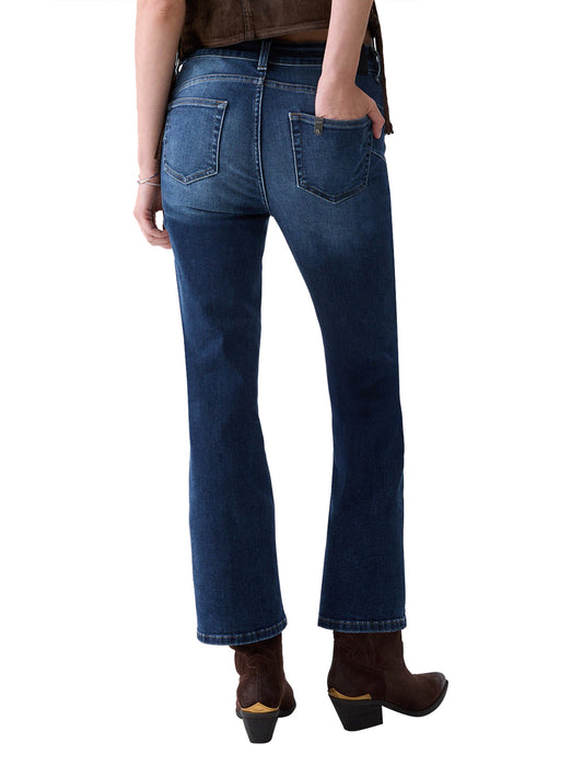 LIUJO DENIM Jeans Bootcut Con Bottoni Gioiello Liu Jo - Denim DENIM