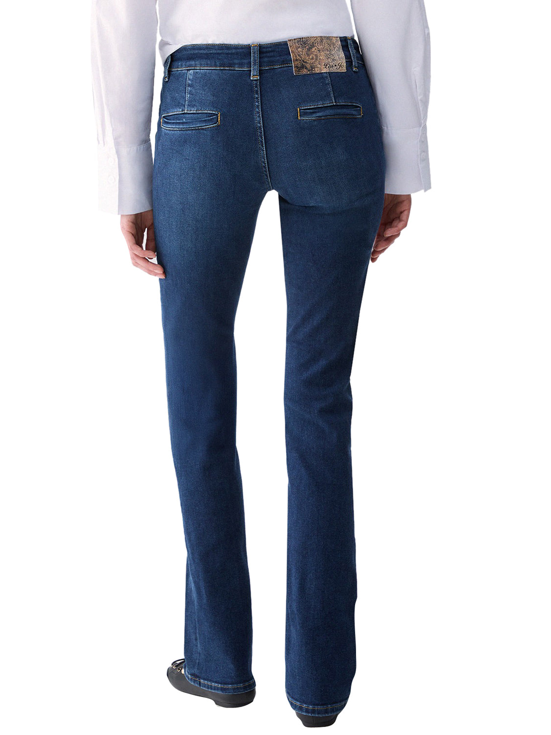 LIUJO DENIM Jeans Bootcut Stonewash Liu Jo - Denim Blu Den.Blue Siren Wash
