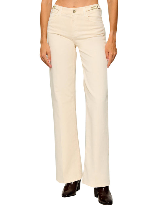 LIUJO DENIM Jeans Straight Liu Jo - Angora ANGORA
