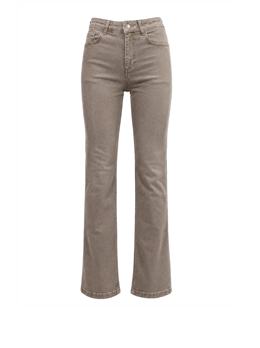 LIUJO DENIM Jeans Straight Glam con Foulard Liu Jo - Zenzero DENIM