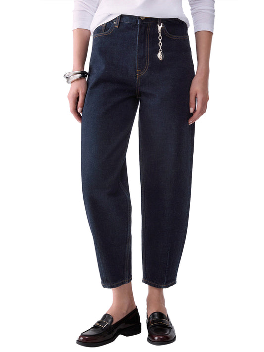 LIUJO DENIM Jeans Boyfriend A Vita Alta Liu Jo - Denim DENIM