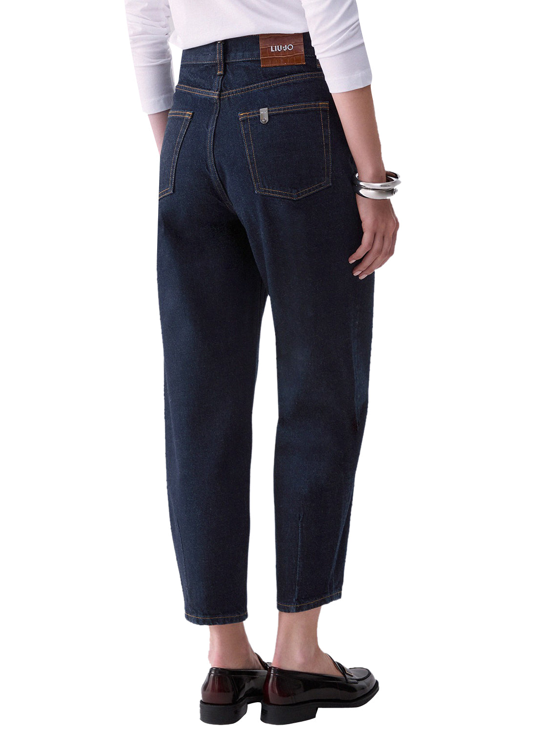 LIUJO DENIM Jeans Boyfriend A Vita Alta Liu Jo - Denim DENIM