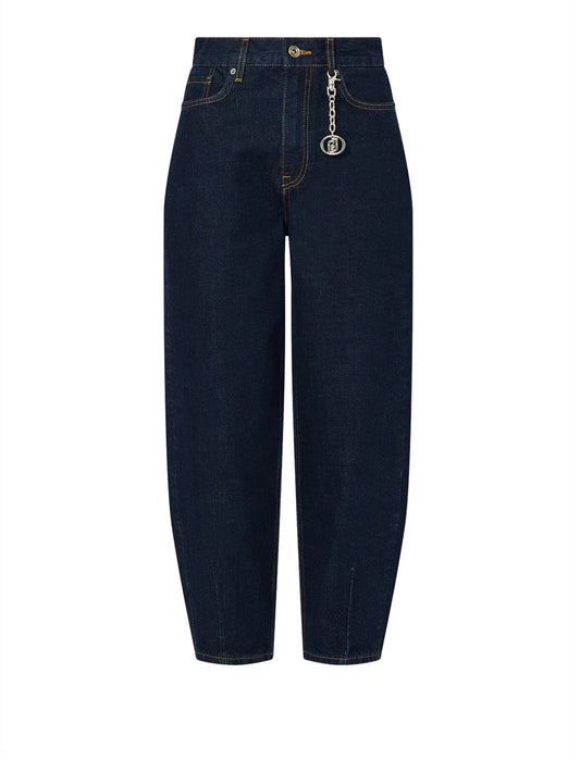 LIUJO DENIM Jeans Boyfriend A Vita Alta Liu Jo - Denim DENIM