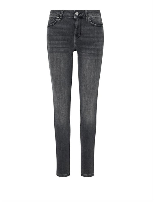 LIUJO DENIM Jeans Skinny A Vita Alta Liu Jo - Denim Grigio DENIM