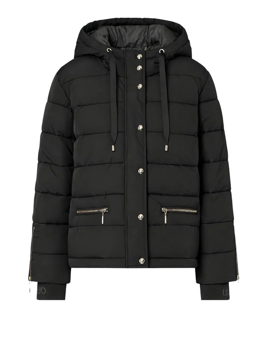 LIUJO SPORT Giubbotto In Nylon Opaco Liu Jo - Nero BLACK