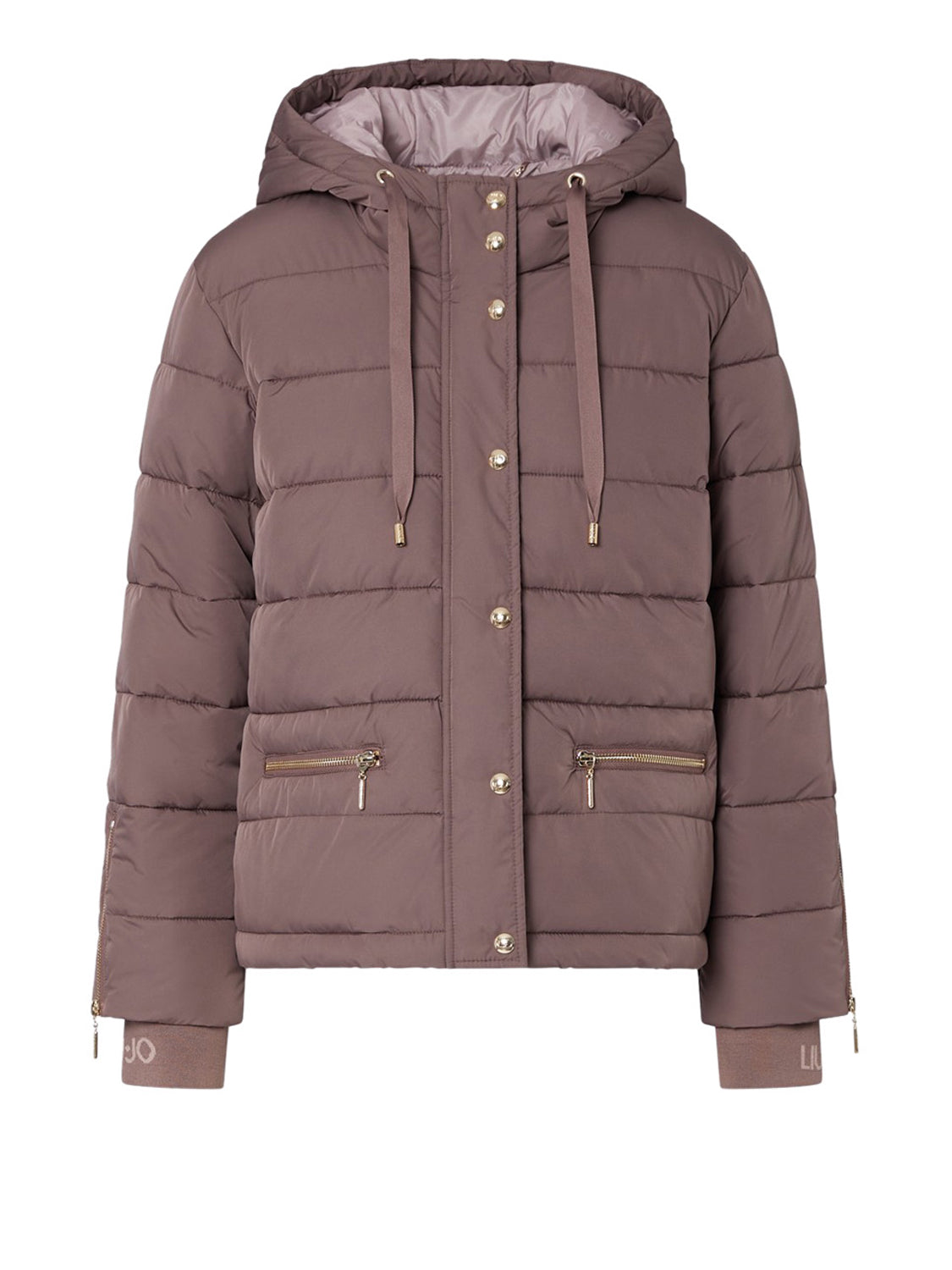 LIUJO SPORT Giubbotto In Nylon Opaco Liu Jo - Rosa Scuro Glace