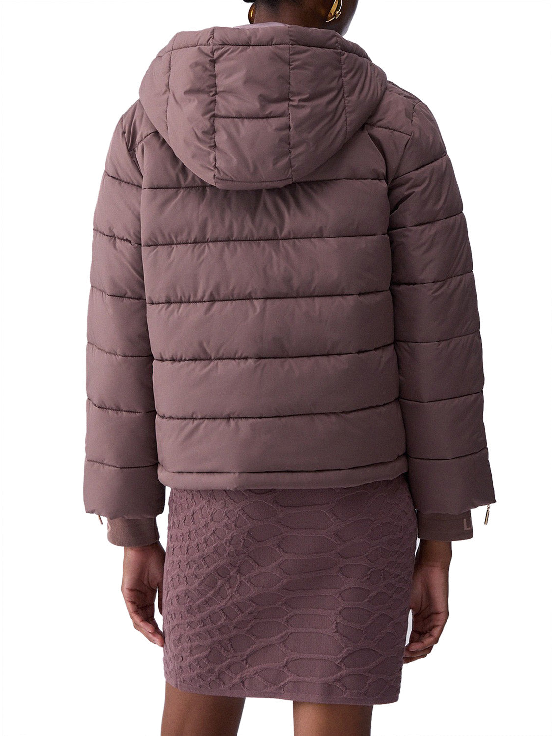 LIUJO SPORT Giubbotto In Nylon Opaco Liu Jo - Rosa Scuro Glace