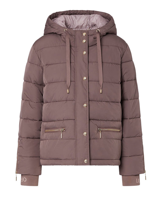 LIUJO SPORT Giubbotto In Nylon Opaco Liu Jo - Rosa Scuro Glace