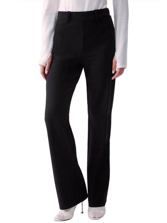LIUJO SPORT Pantaloni Regular Fit In Punto Milano Liu Jo Sport - Nero BLACK