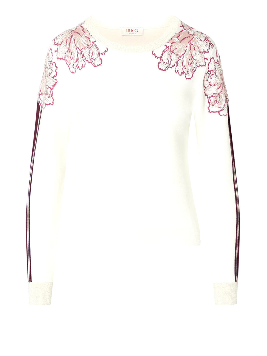 LIUJO SPORT Maglia Jacquard Liu Jo Sport - Bianco Bianco