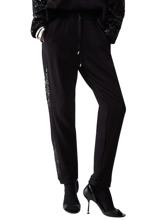 LIUJO SPORT Pantaloni In Felpa Liu Jo Sport - Nero BLACK