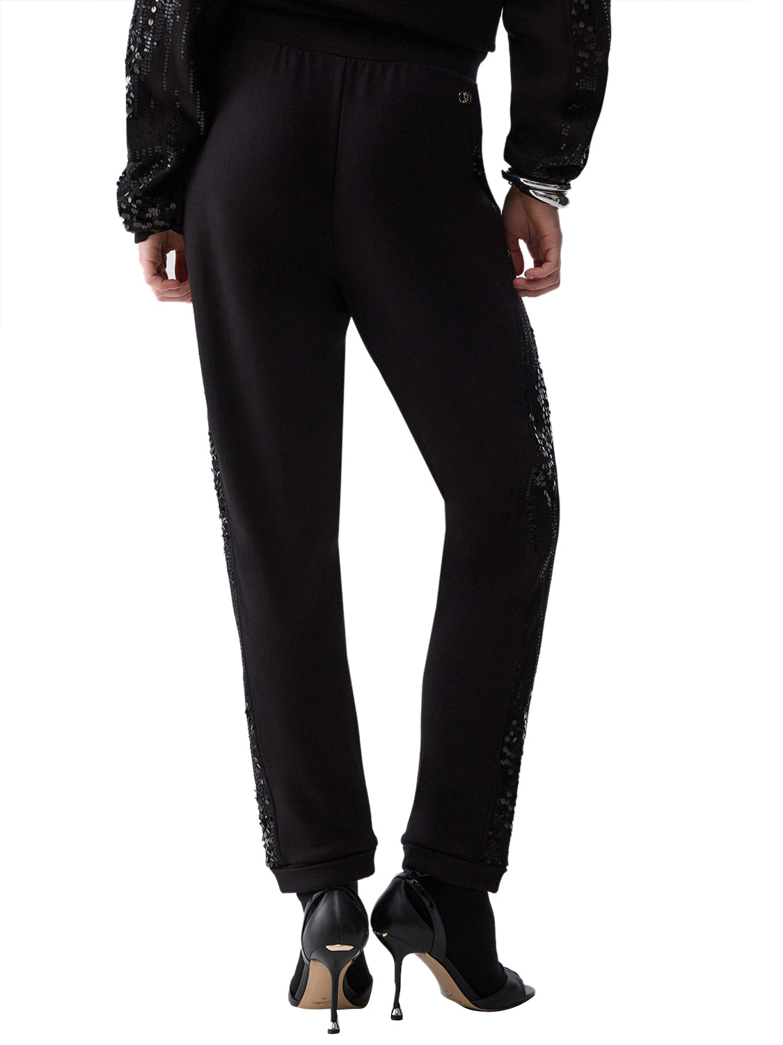 LIUJO SPORT Pantaloni In Felpa Liu Jo Sport - Nero BLACK