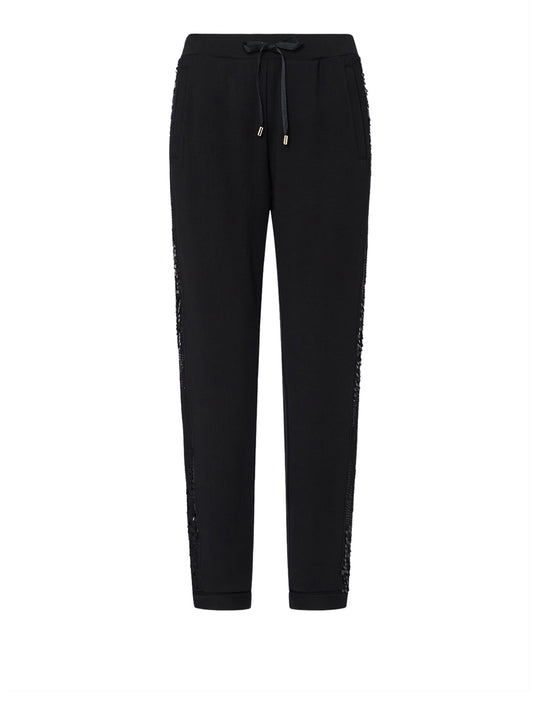 LIUJO SPORT Pantaloni In Felpa Liu Jo Sport - Nero BLACK