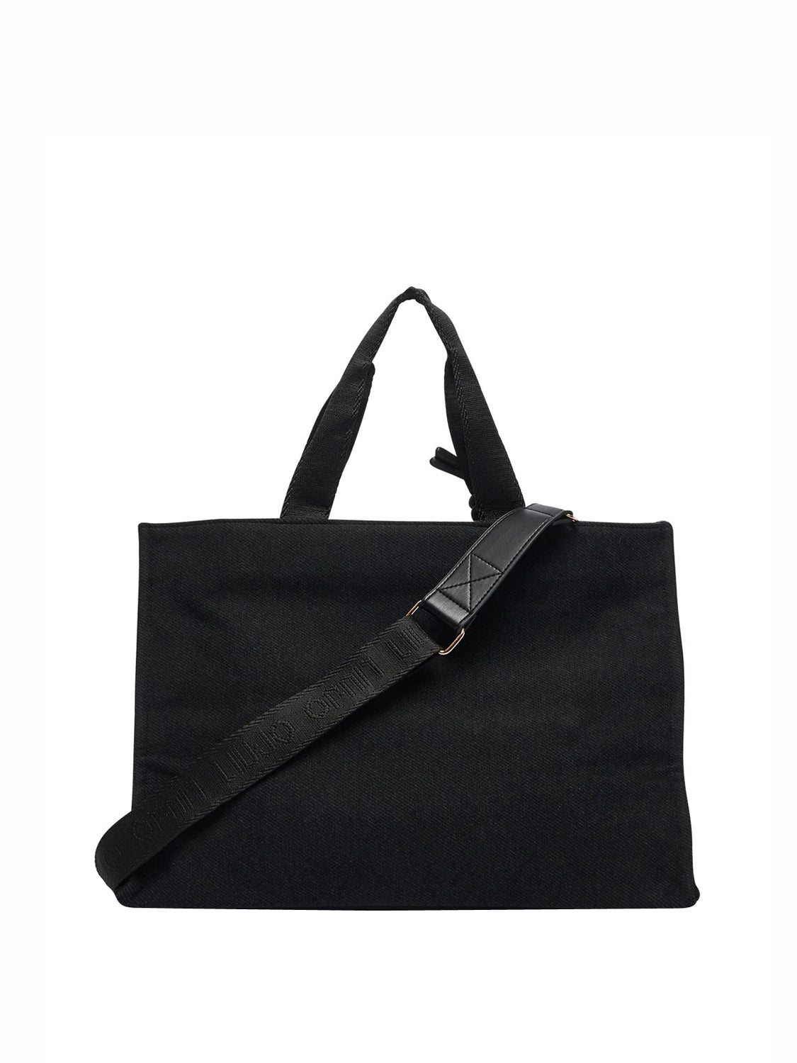 LIUJO SPORT Borsa Tote Grande In Panno Liu Jo Sport - Nero BLACK