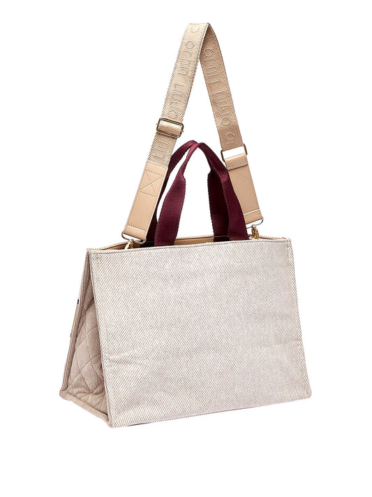 LIUJO SPORT Borsa Tote Grande In Panno Liu Jo Sport - Teddy Teddy