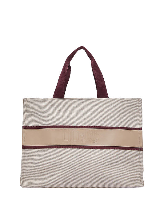 LIUJO SPORT Borsa Tote Grande In Panno Liu Jo Sport - Teddy Teddy
