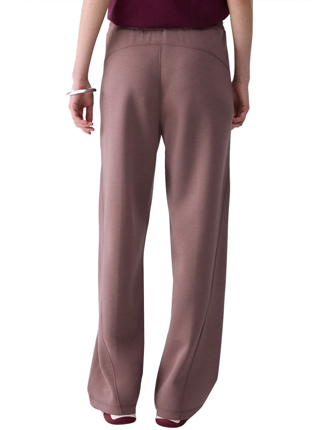 LIUJO SPORT Pantaloni In Scuba Liu Jo - Rosa Scuro Glace