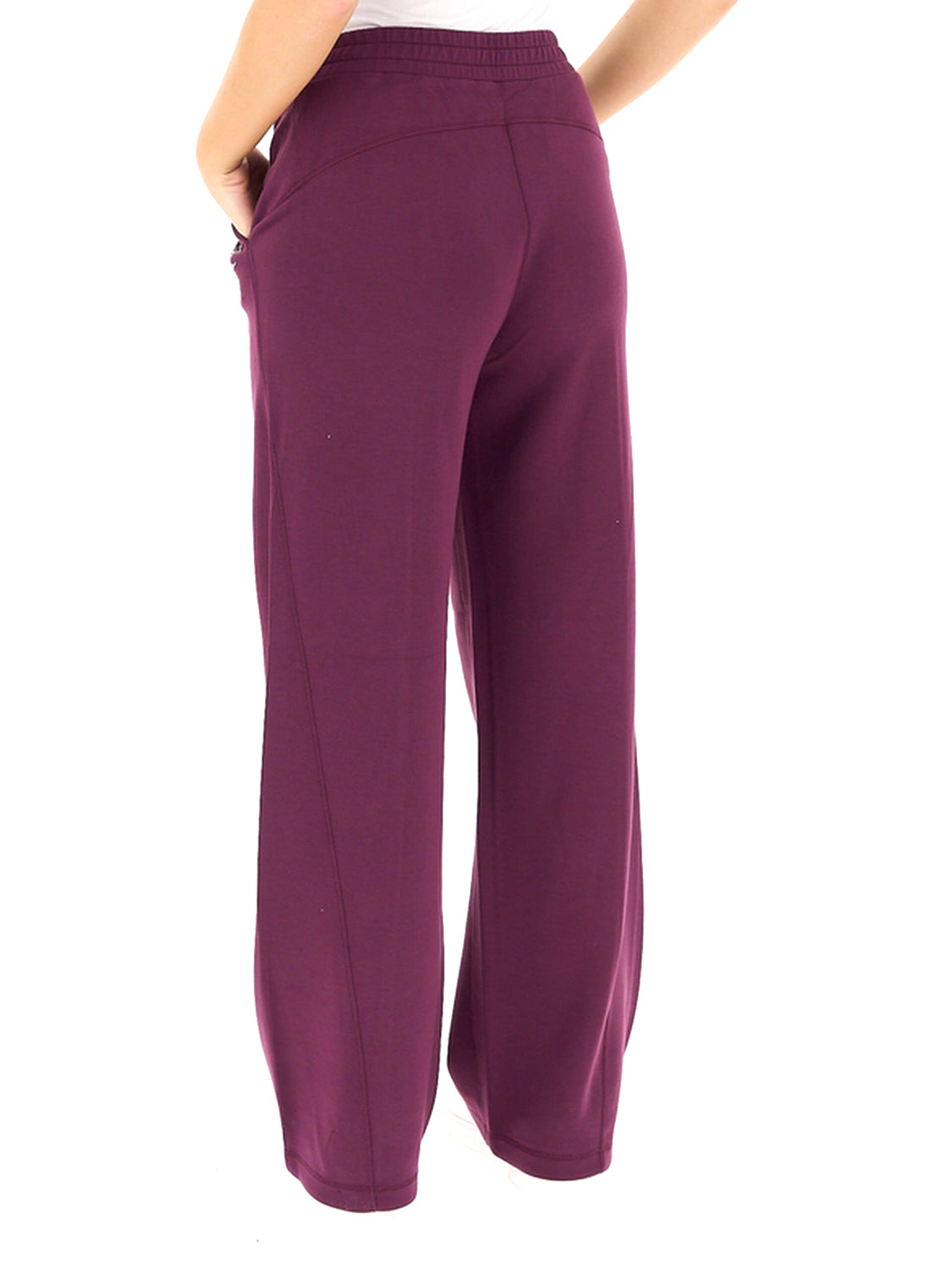 LIUJO SPORT Pantaloni In Scuba Liu Jo - Red Aubergine Red Aubergine